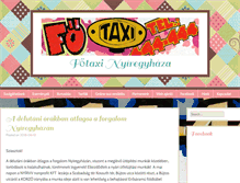 Tablet Screenshot of fotaxinyiregyhaza.hu